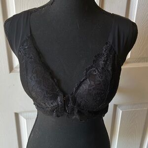 Elegant Black Lace Bralette